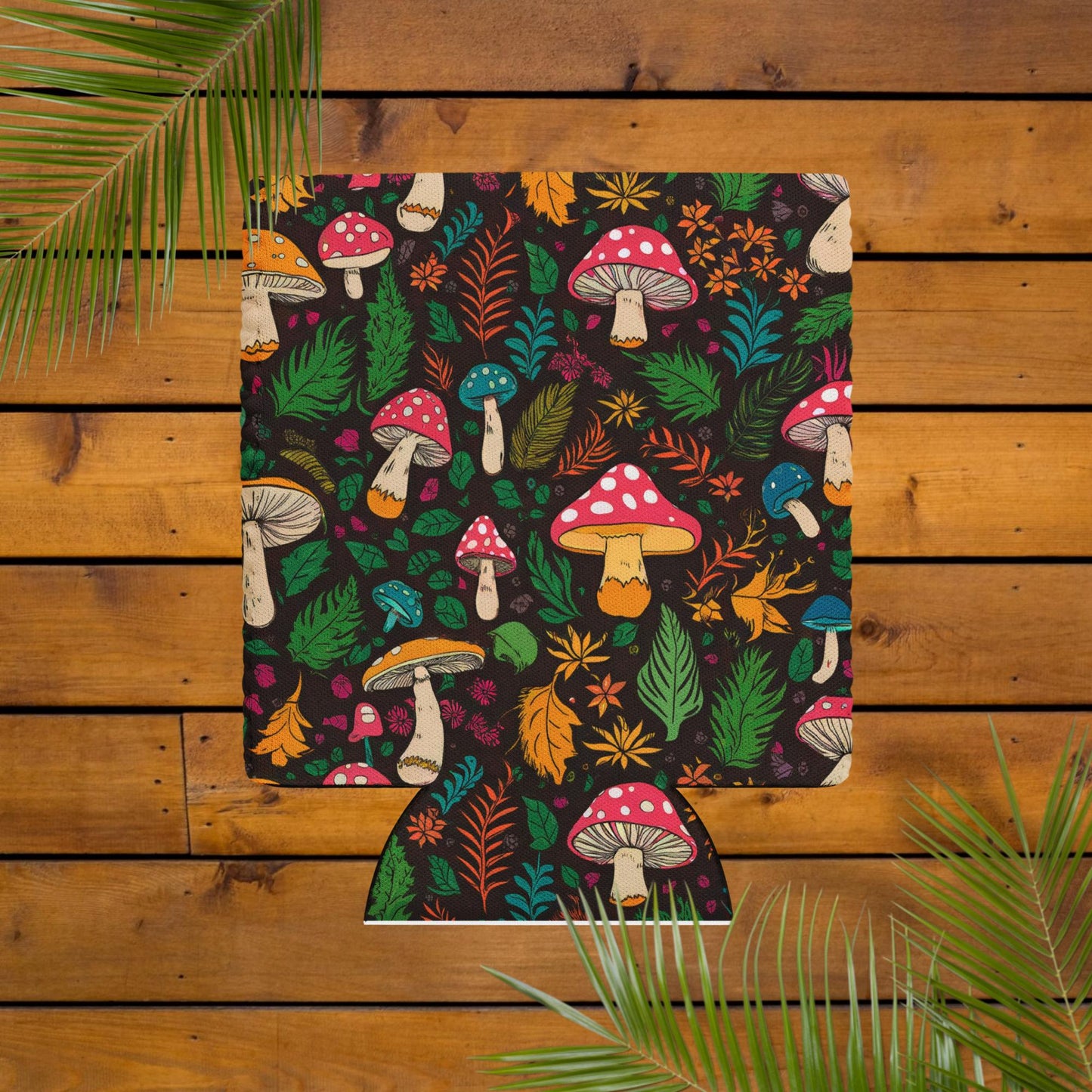 Cottagecore Shroom Can Cooler