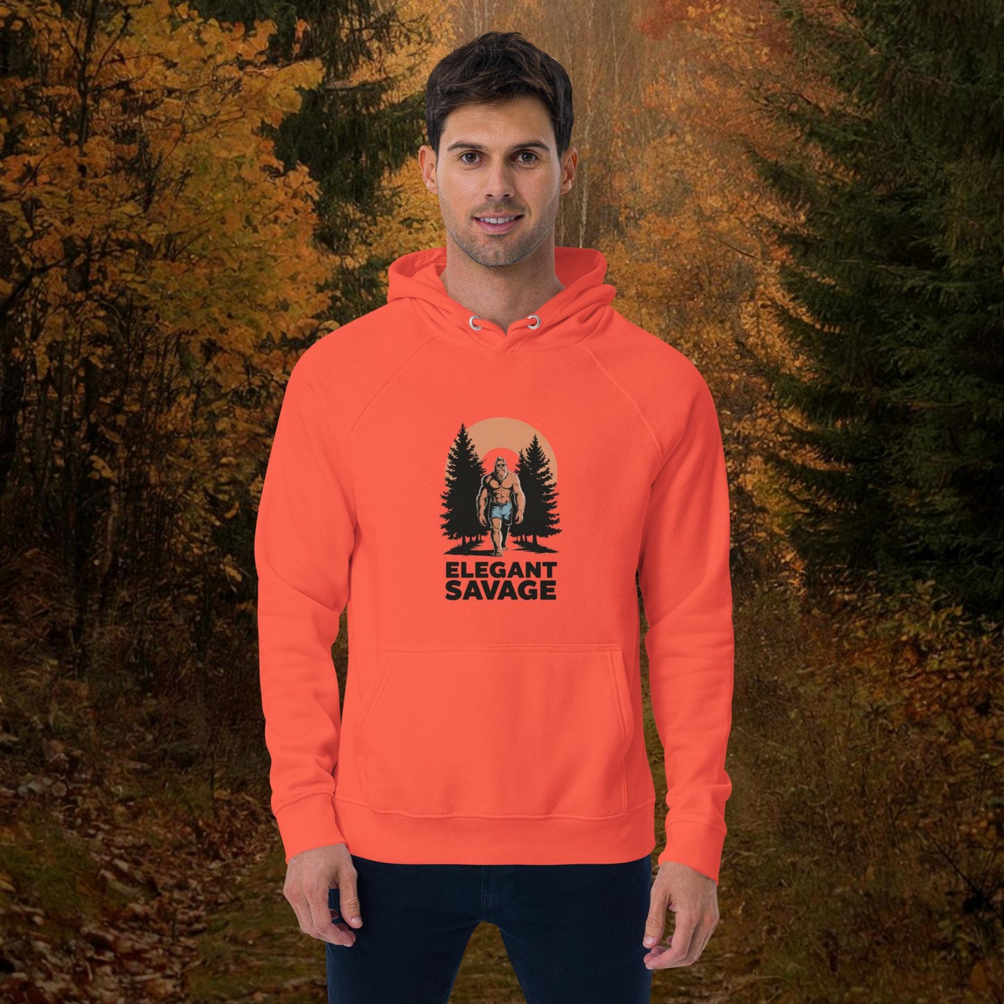 The Squatch Eco Raglan Hoodie