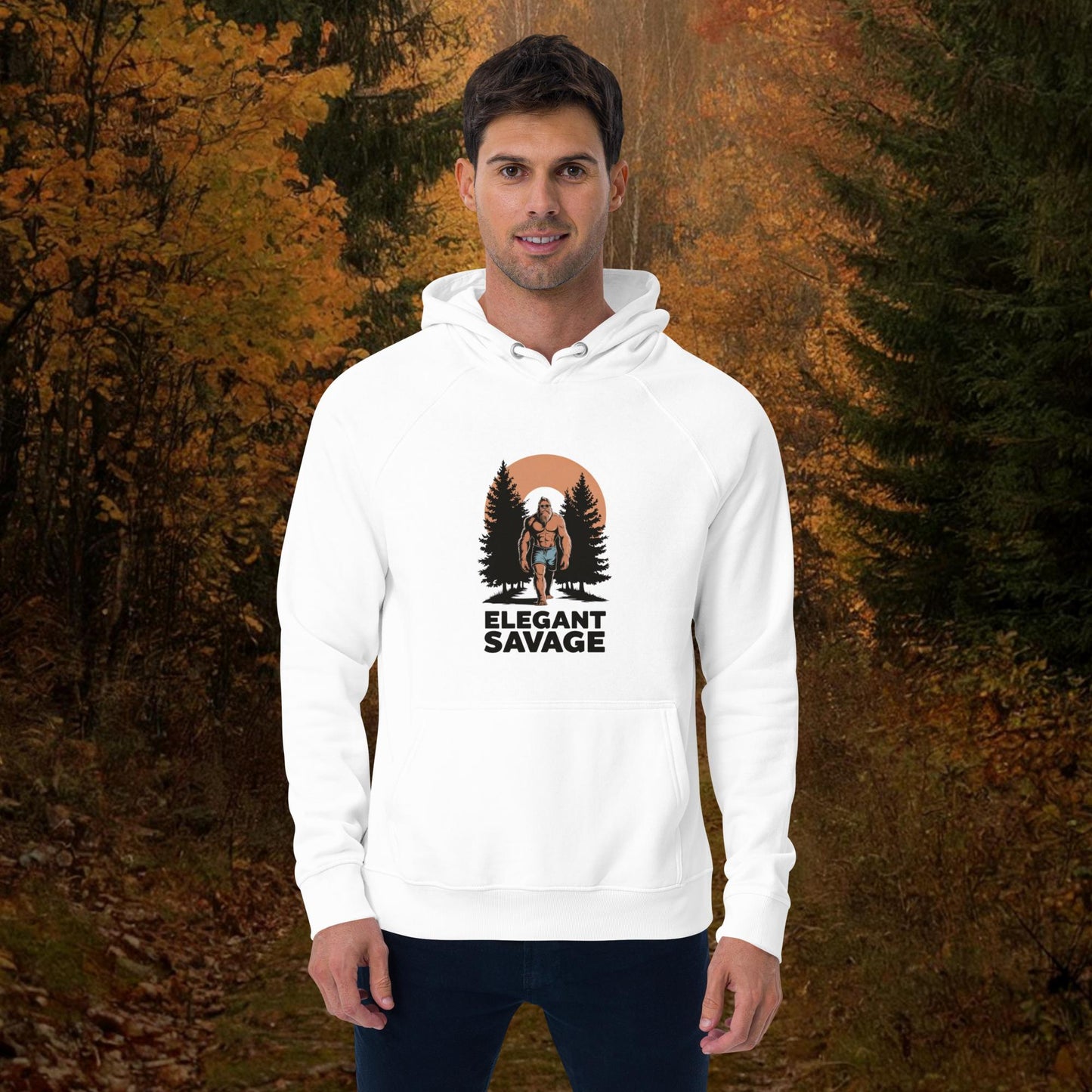 The Squatch Eco Raglan Hoodie