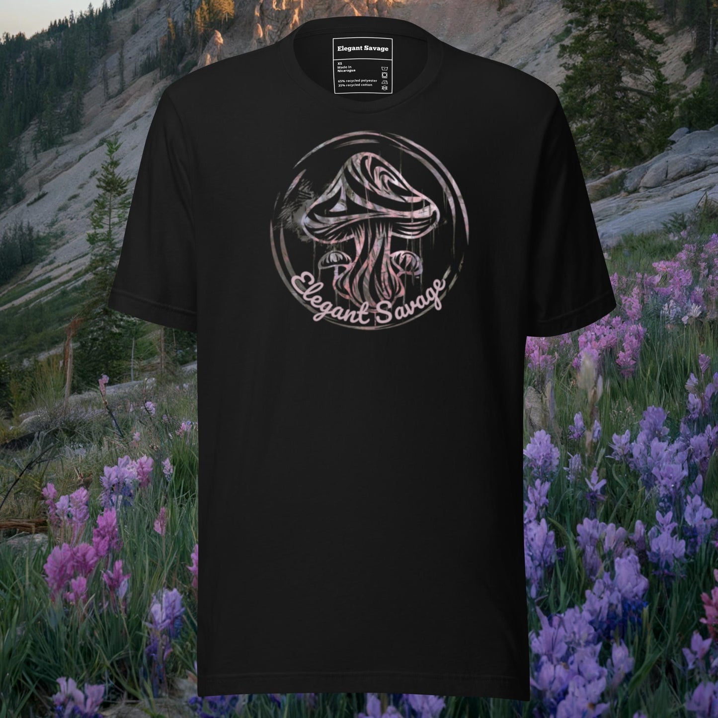 Lightweight Unisex Dark Shroom Eco T-shirt