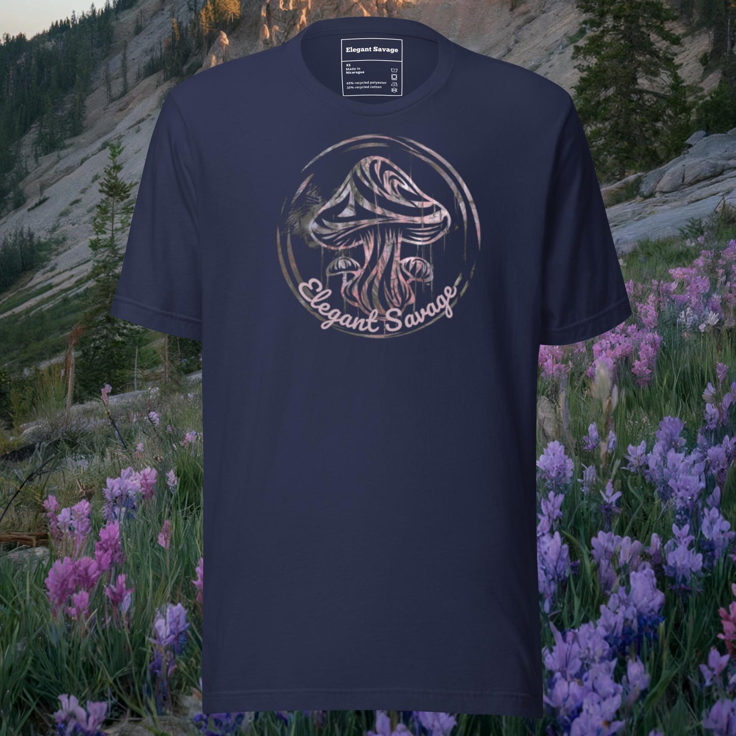 Lightweight Unisex Dark Shroom Eco T-shirt