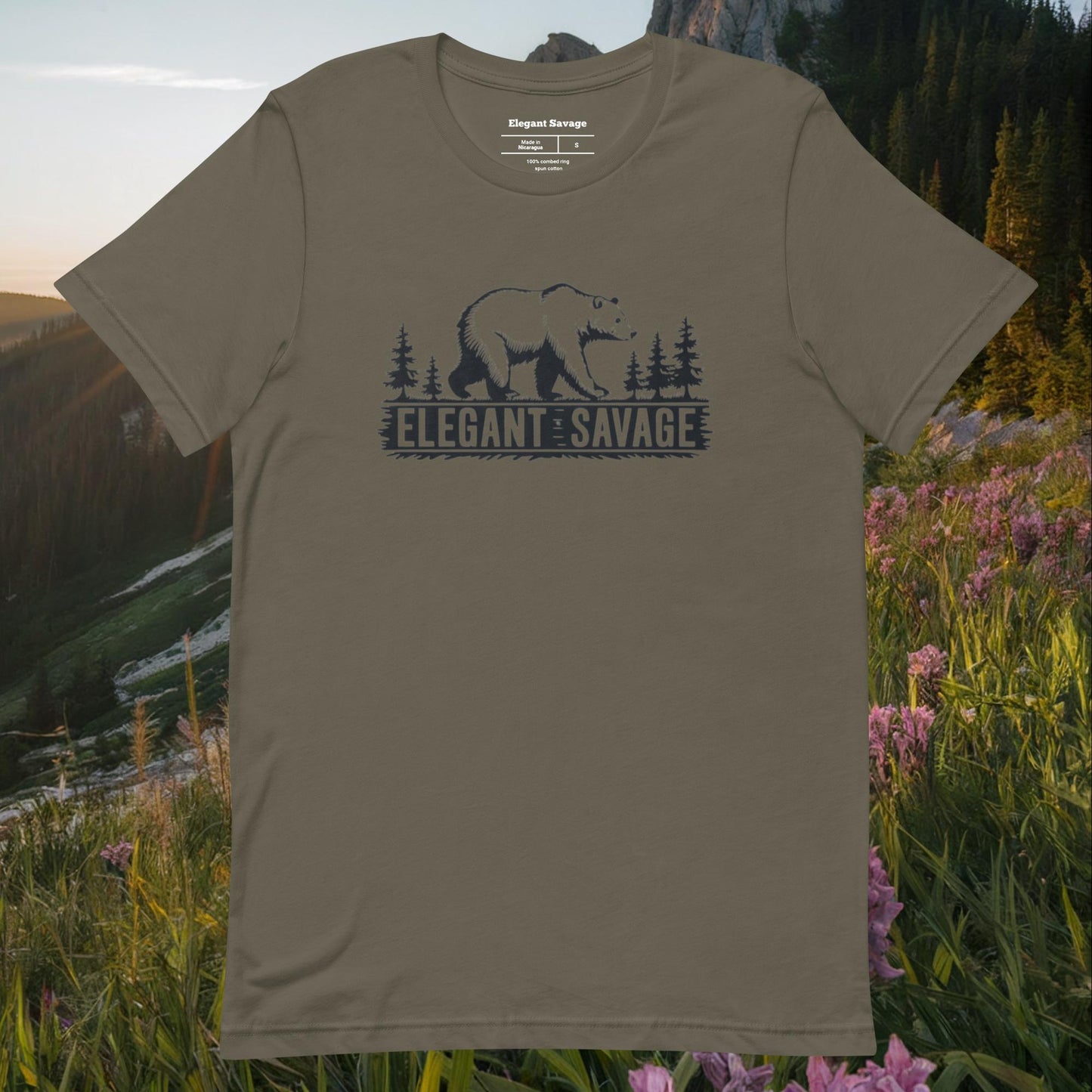 Men's Traveling Bear T-shirt
