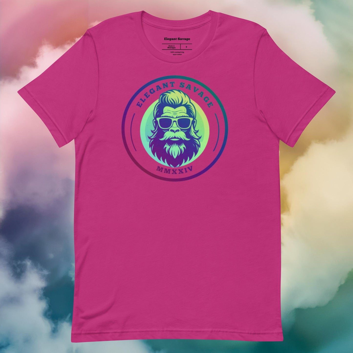 ES Rainbow Sorbet OG Coin Logo Unisex T-shirt