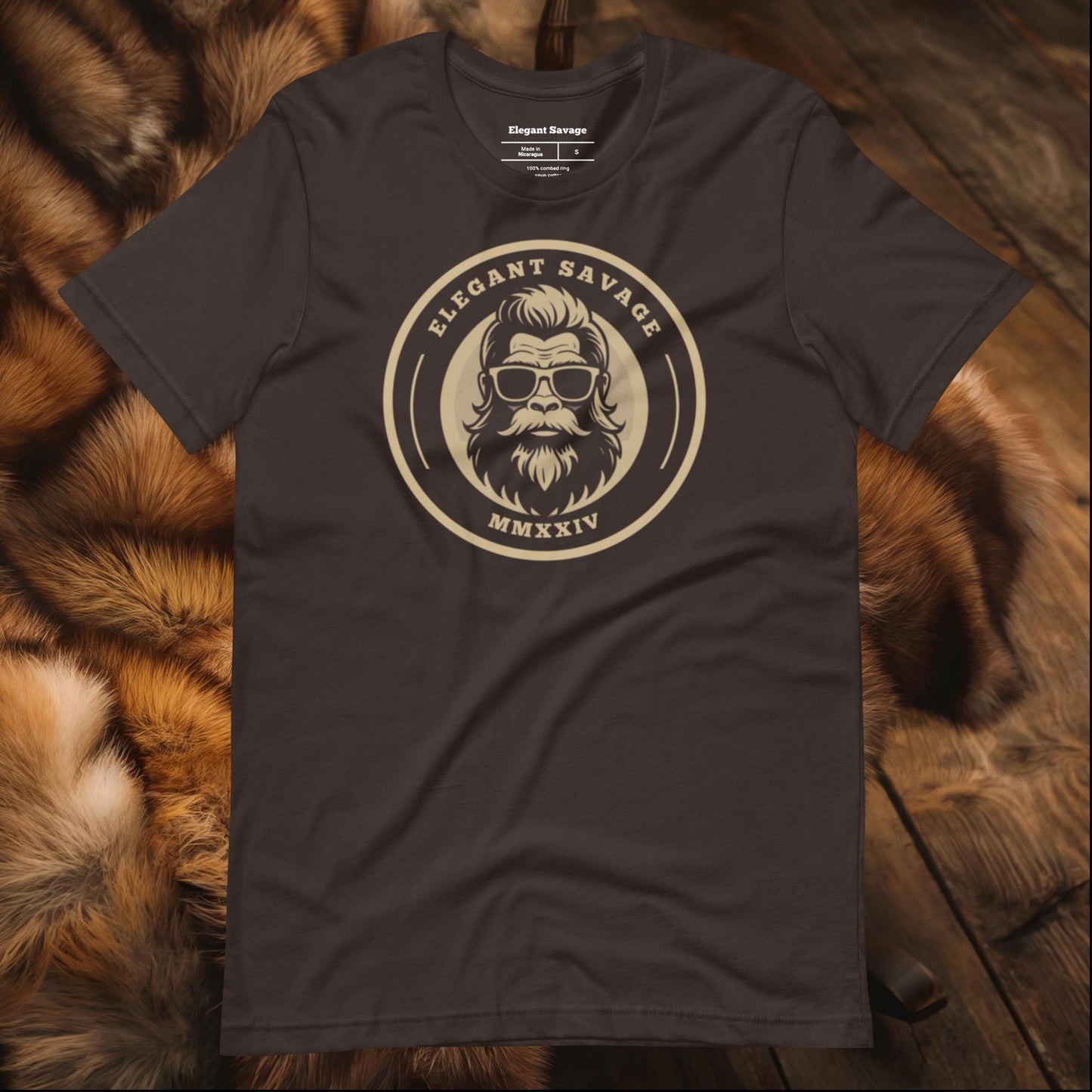 ES Sepia OG Coin Logo Unisex T-shirt