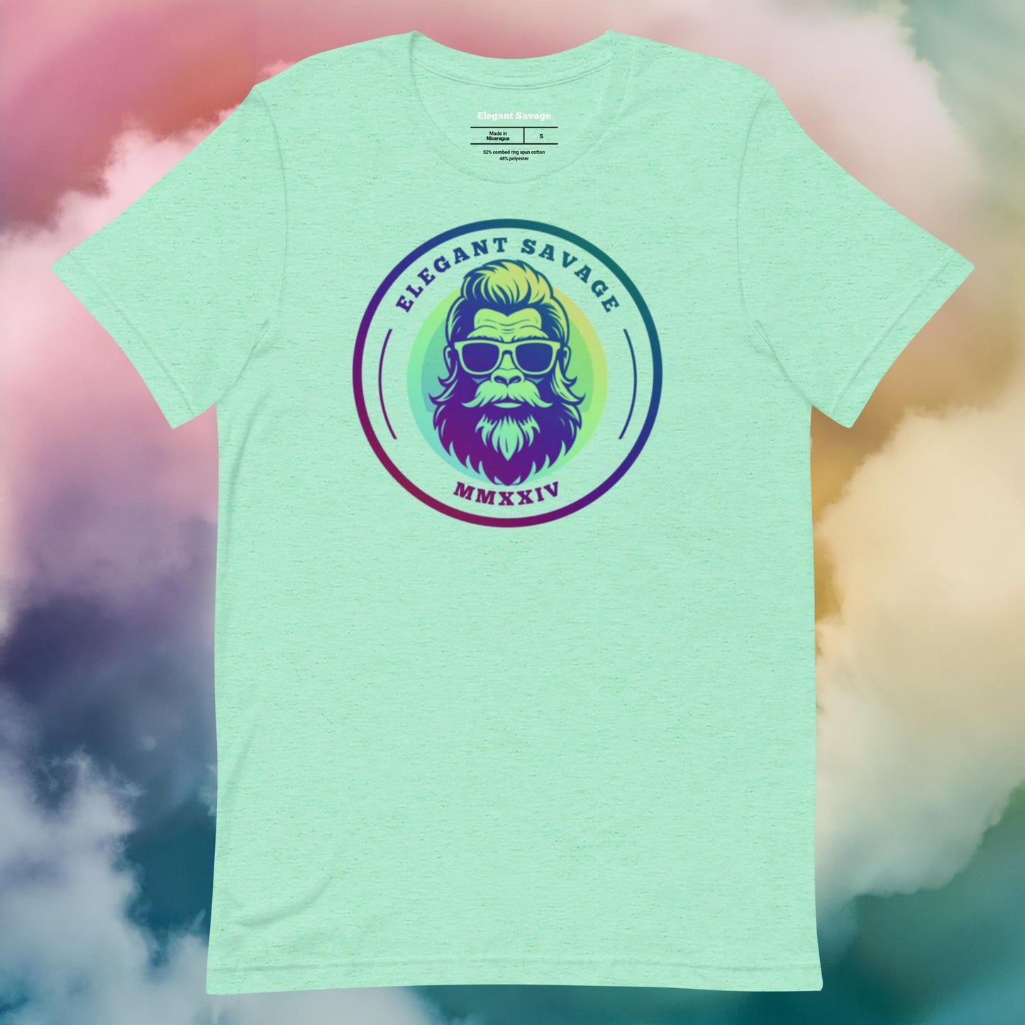ES Rainbow Sorbet OG Coin Logo Unisex T-shirt