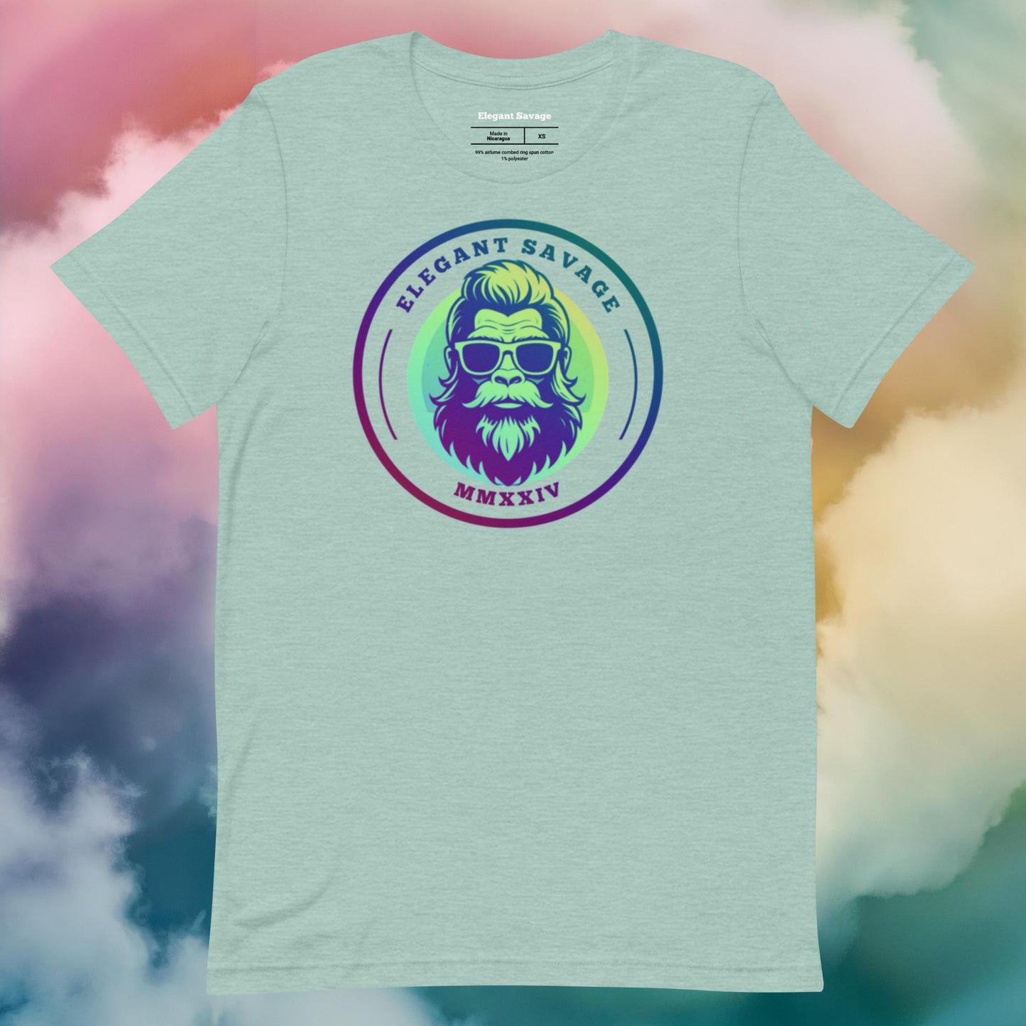 ES Rainbow Sorbet OG Coin Logo Unisex T-shirt