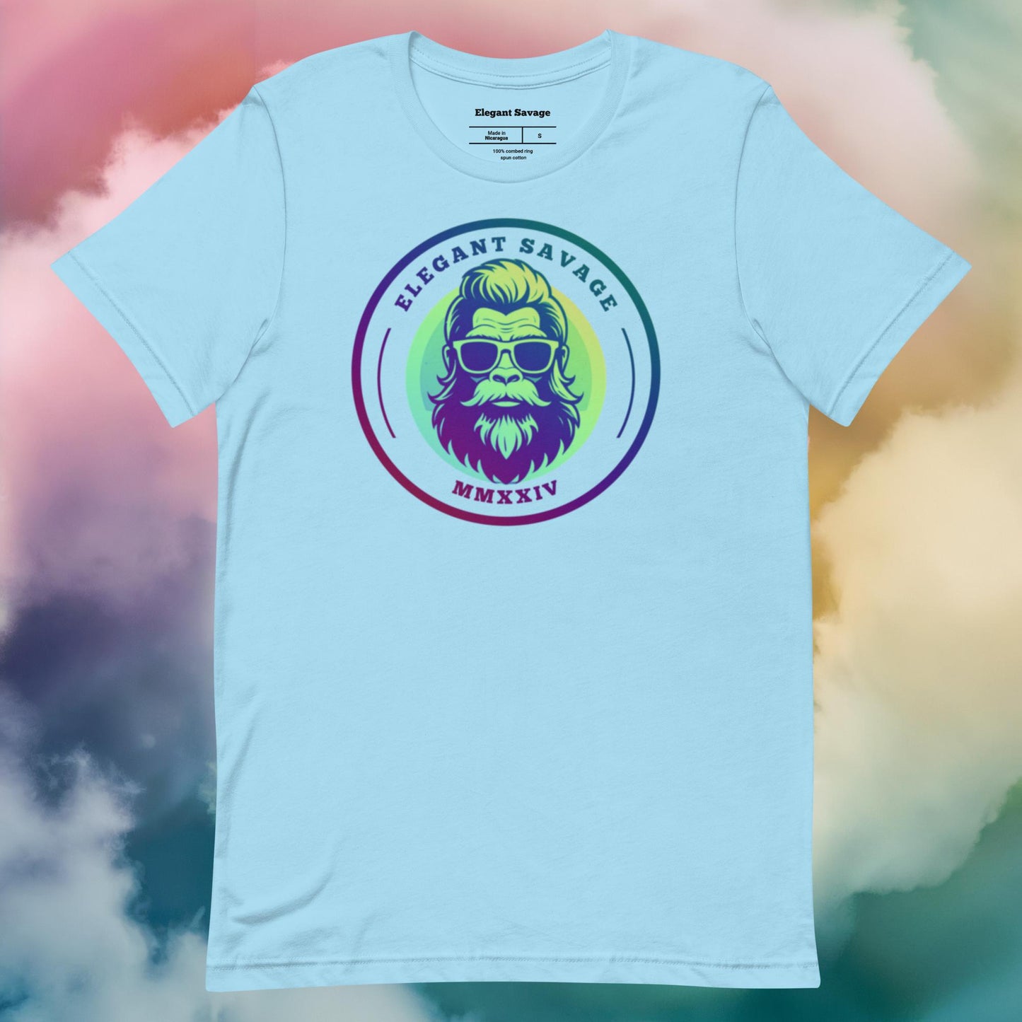 ES Rainbow Sorbet OG Coin Logo Unisex T-shirt