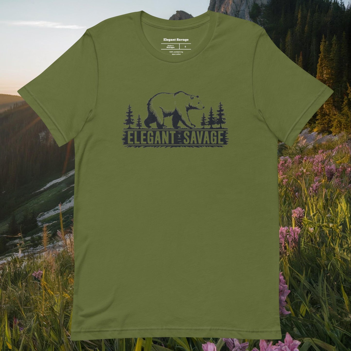 Men's Traveling Bear T-shirt