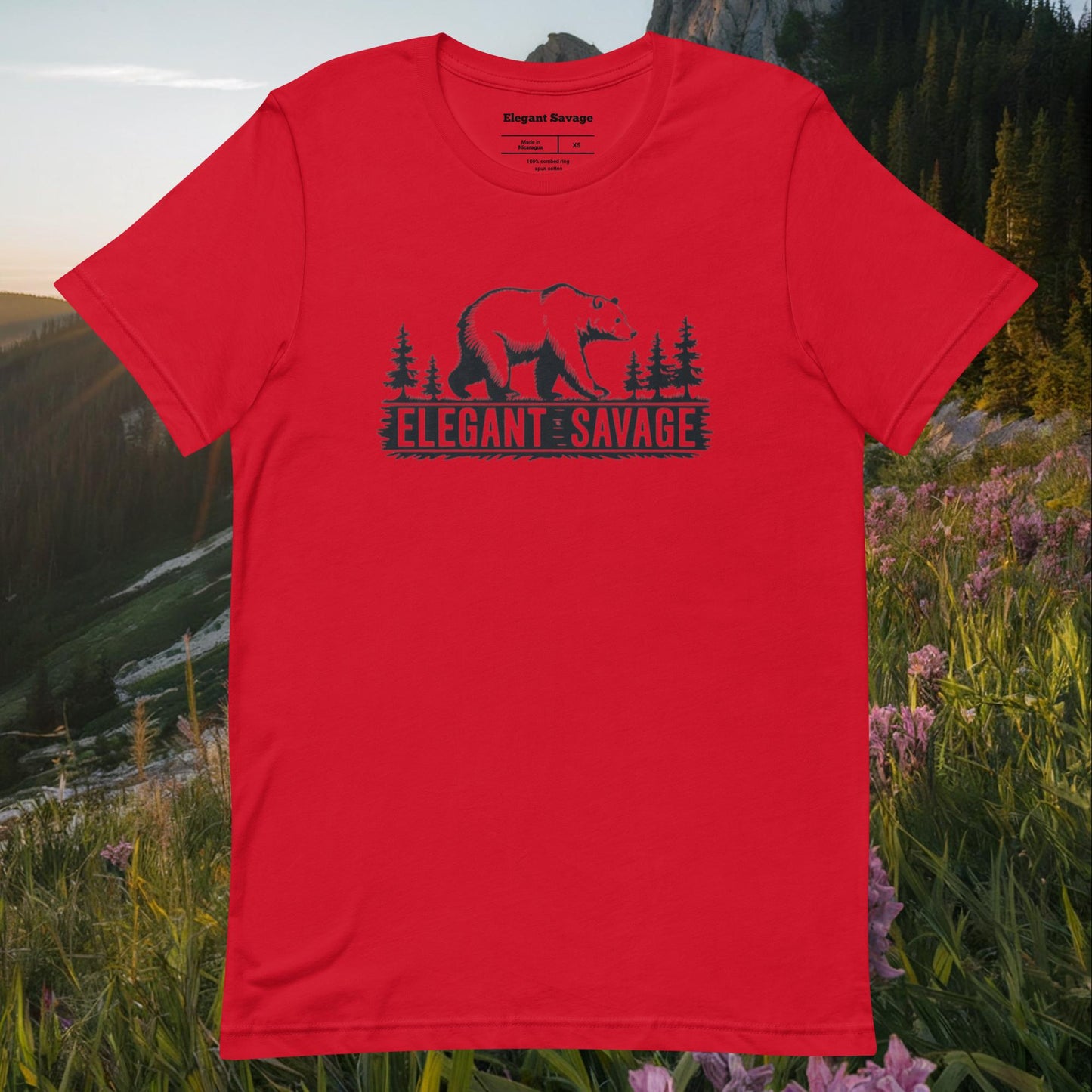 Men's Traveling Bear T-shirt