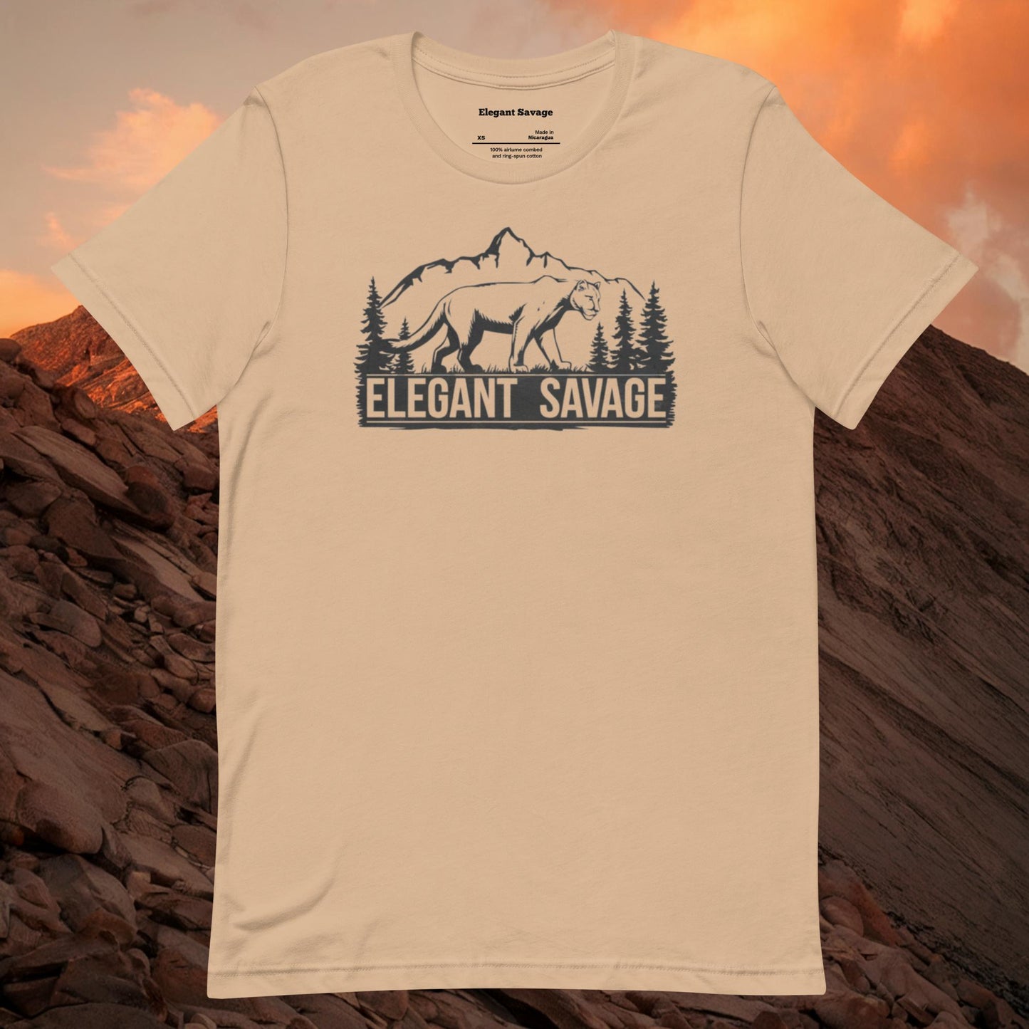 Men's Stalking Cougar T-shirt