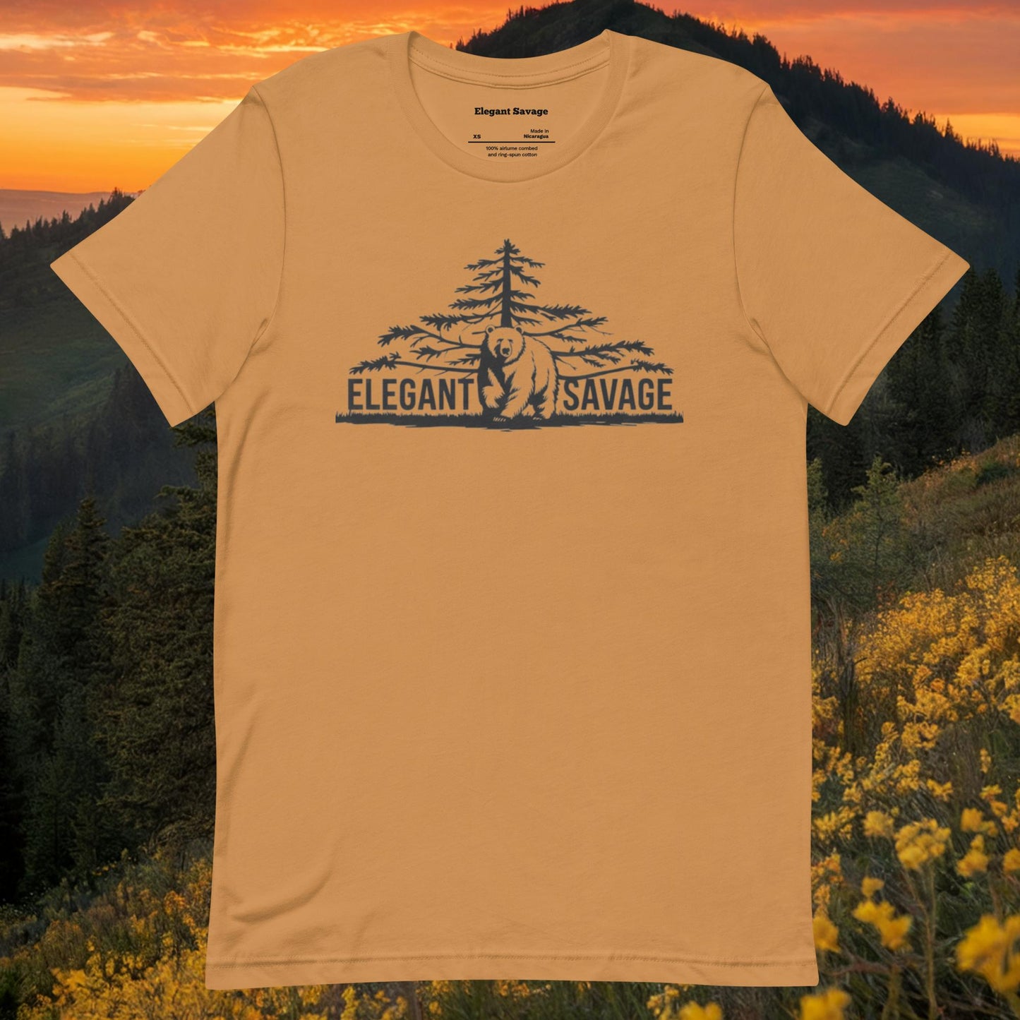 Bear Walkabout Forest T-shirt