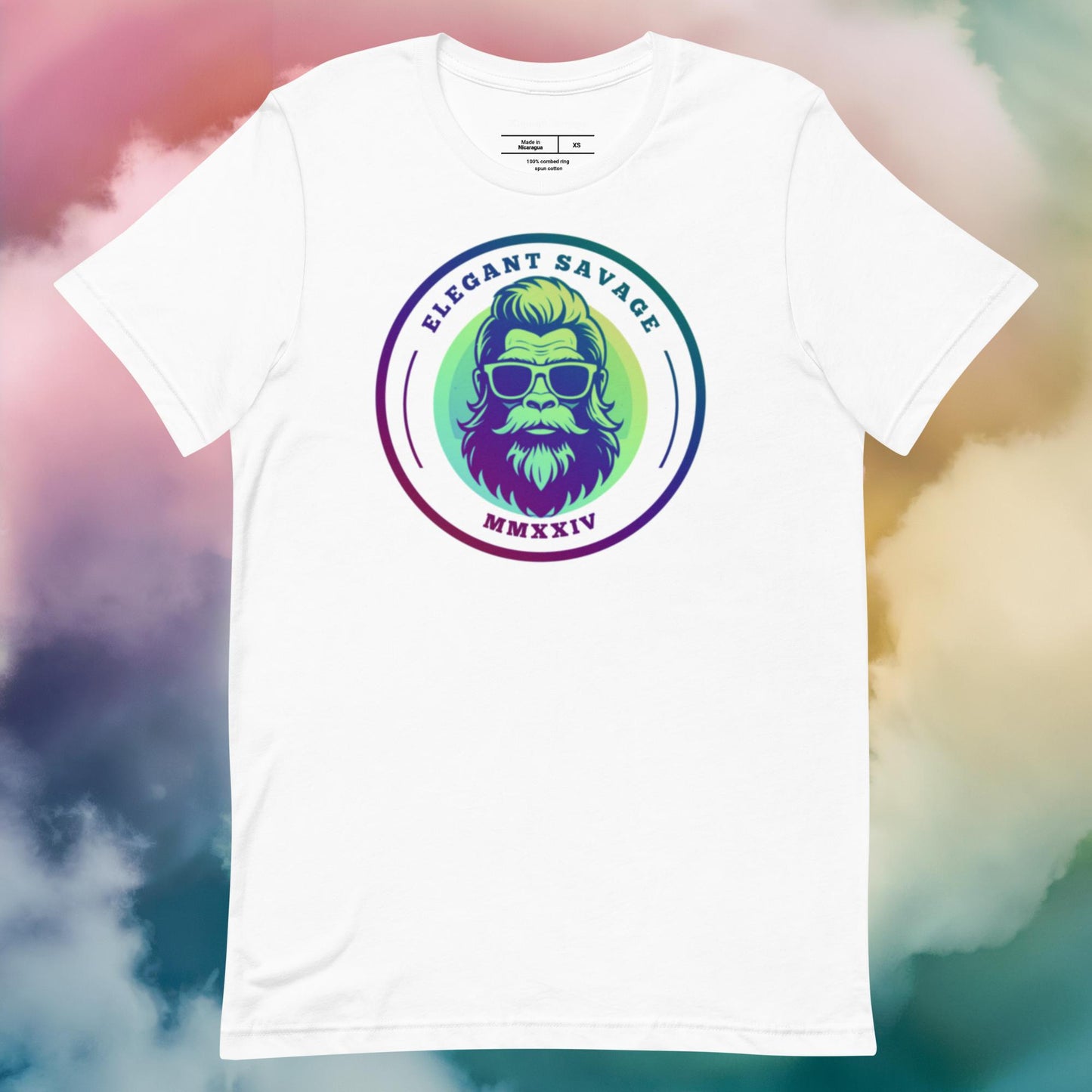 ES Rainbow Sorbet OG Coin Logo Unisex T-shirt