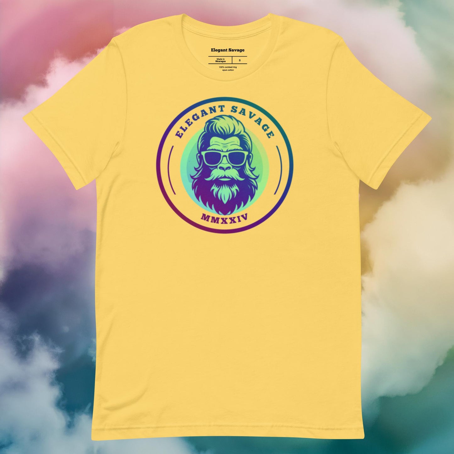 ES Rainbow Sorbet OG Coin Logo Unisex T-shirt