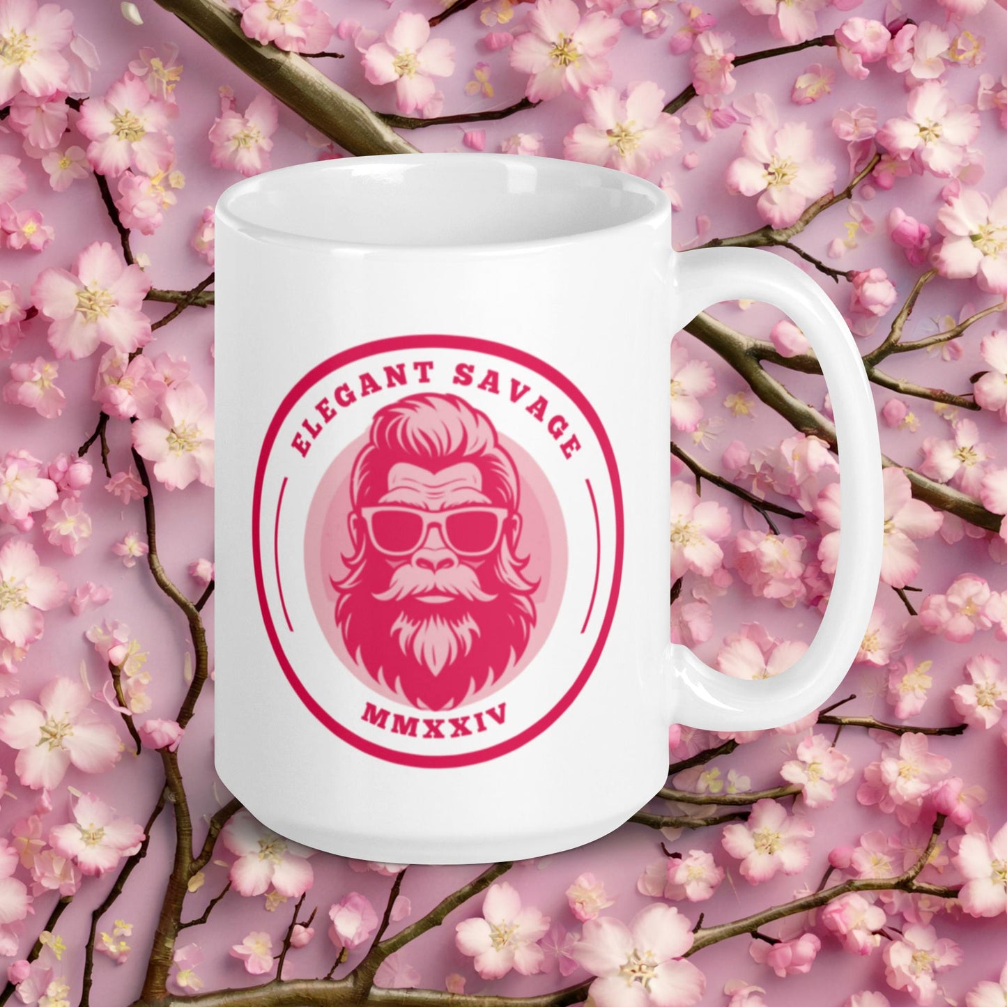 Bubblegum OC Coin Logo Glossy Mug