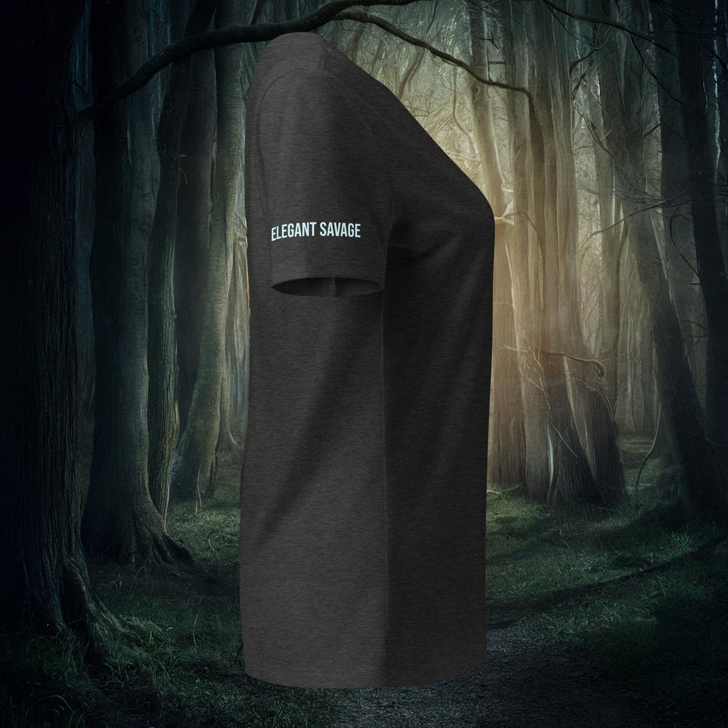 Women’s Infinite Forest Shroom Relaxed V-neck T-shirt