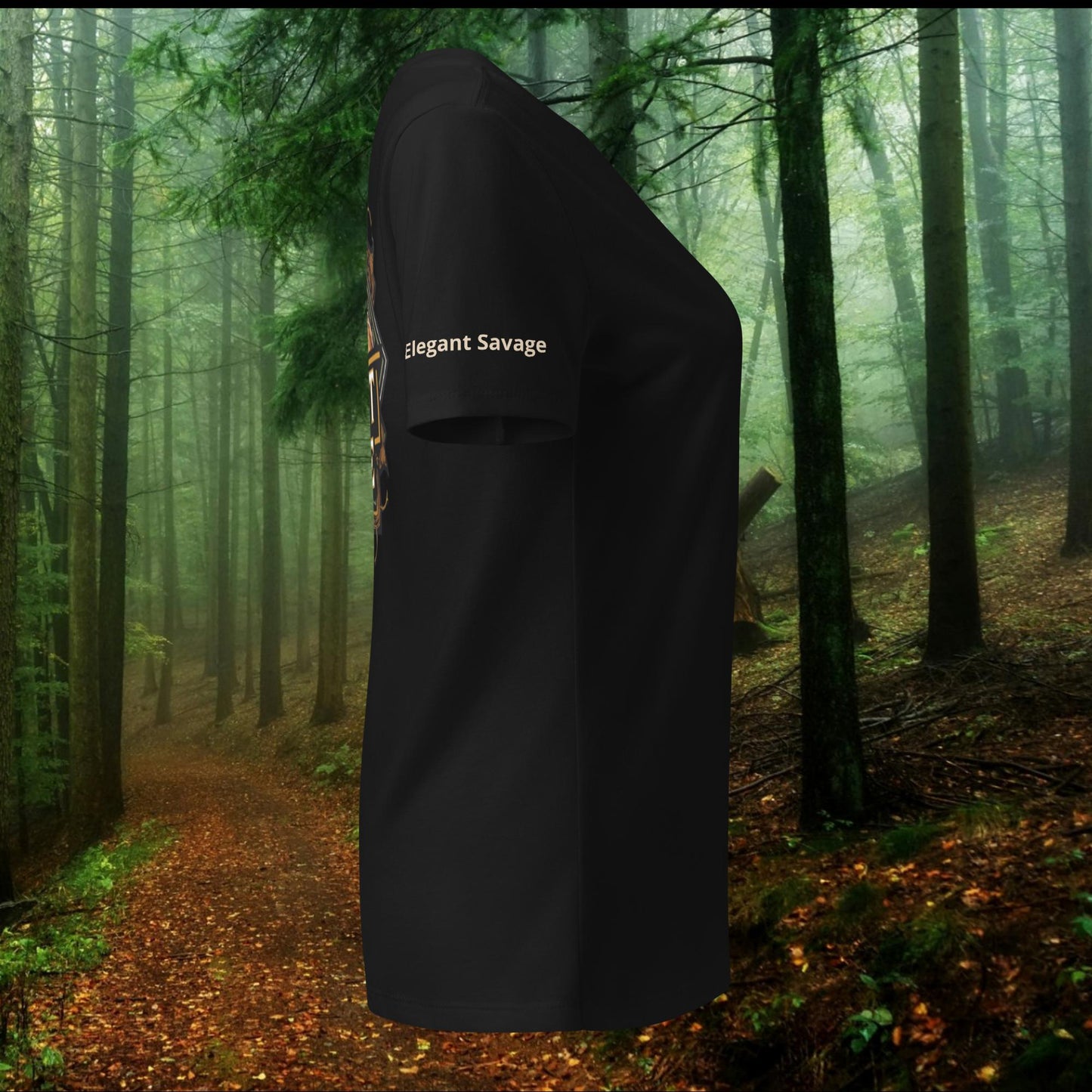 Women’s Rad Dad Squatch relaxed v-neck t-shirt