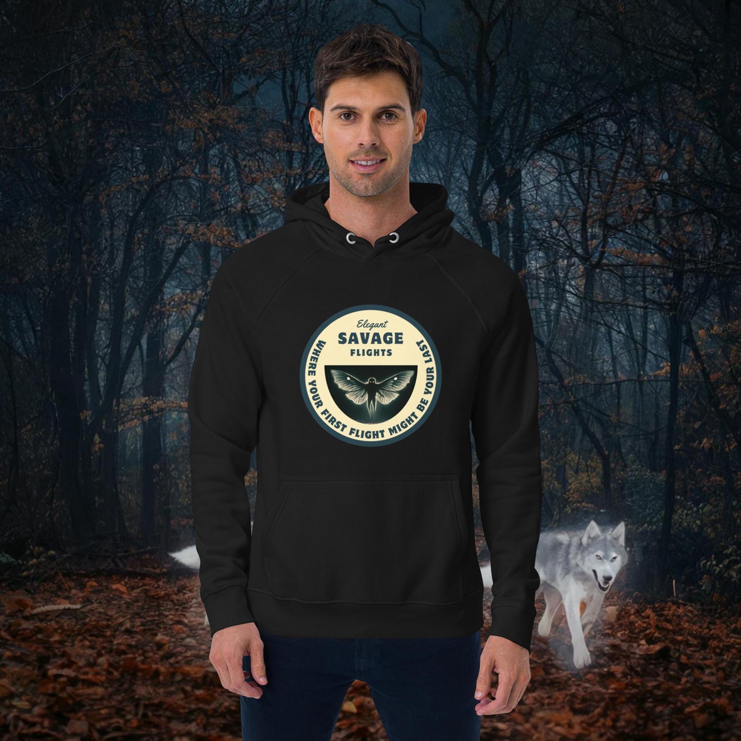 Unisex ES Flight Eco Raglan Hoodie