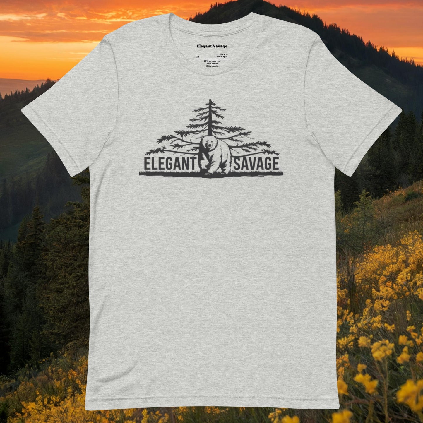 Bear Walkabout Forest T-shirt