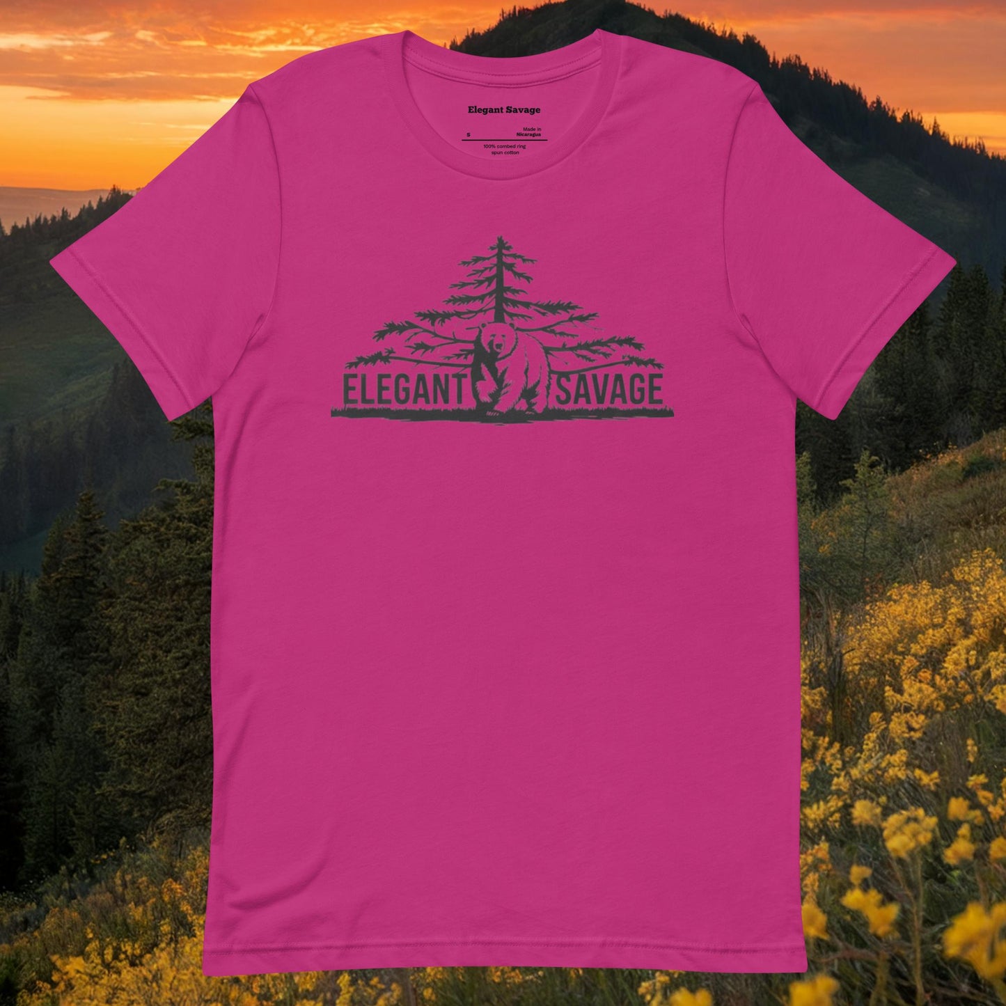 Bear Walkabout Forest T-shirt
