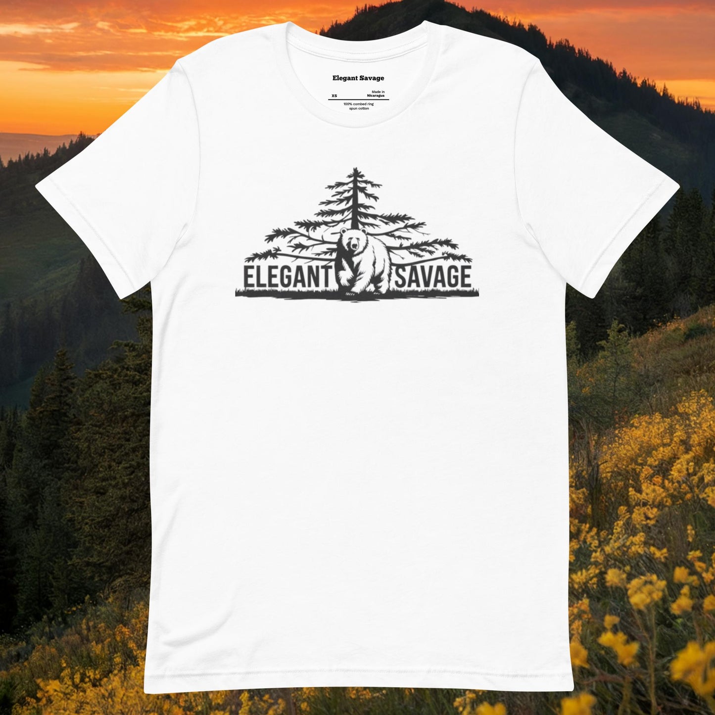 Bear Walkabout Forest T-shirt