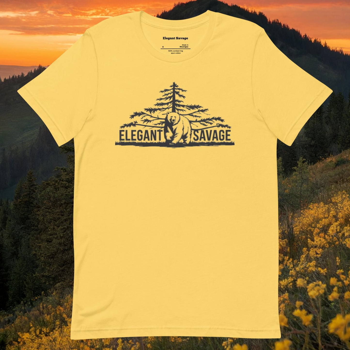 Bear Walkabout Forest T-shirt